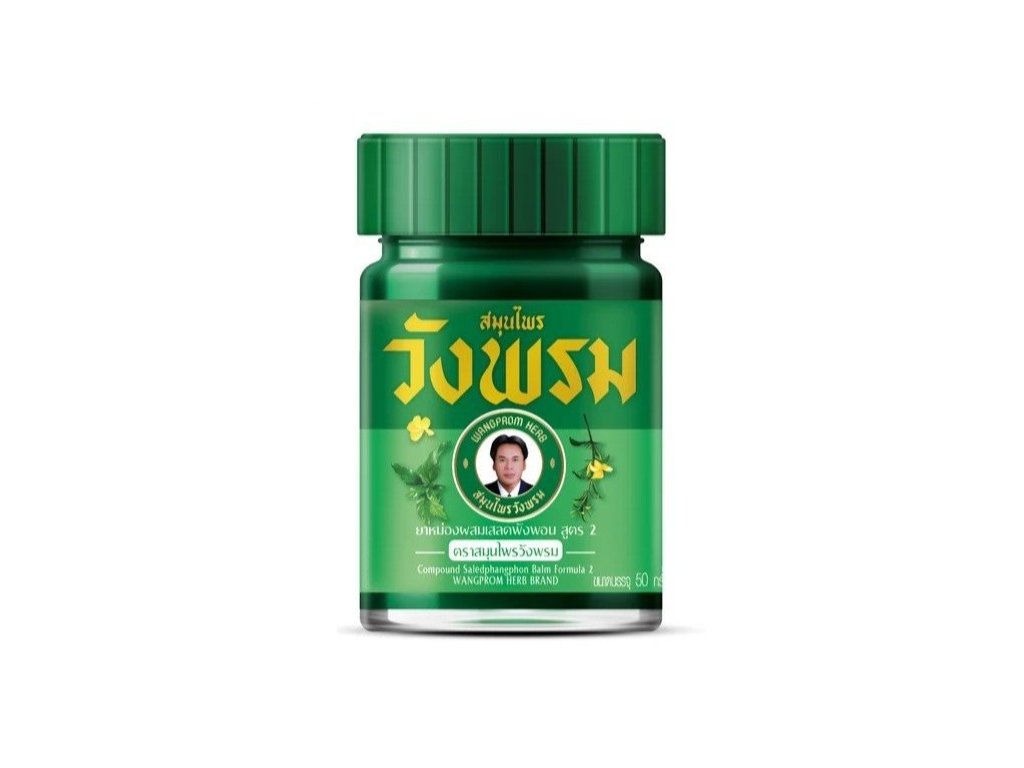 Wangprom Green Balm – thajský bylinný balzám s osvěžující vůní