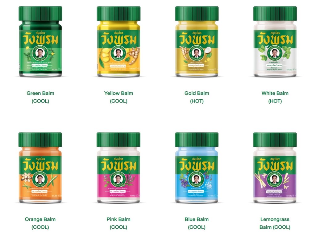 Banna Snake Thai Balm 50 g – thajský bylinný balzám se svěží mentolovou vůní