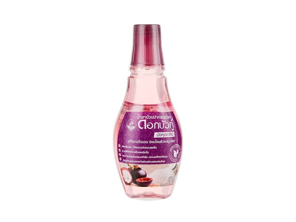 Dok Bua Ku Mangosteen & Salt ústní voda 250 ml